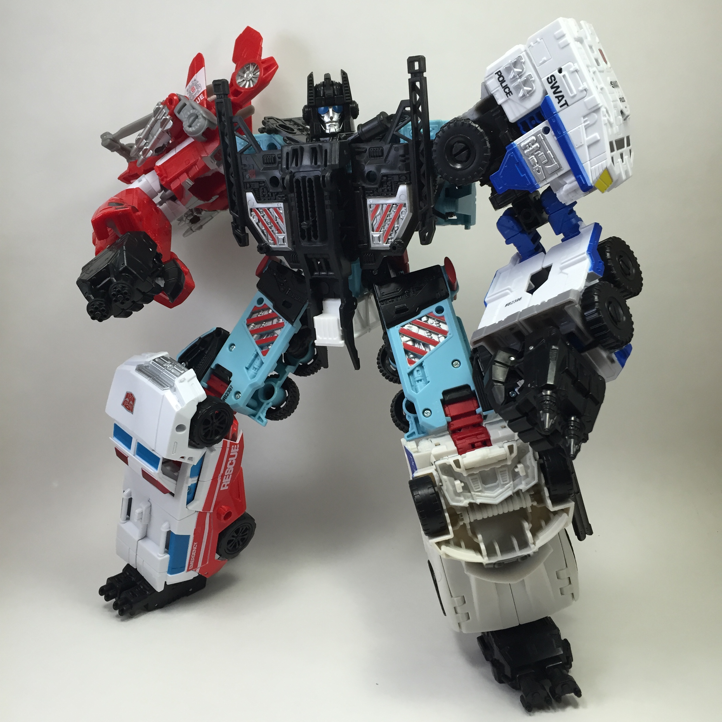G1 TRANSFORMER DEFENSOR FIRST AID DOUBLE CANNON WITH CONNECTOR  LOT # 1 